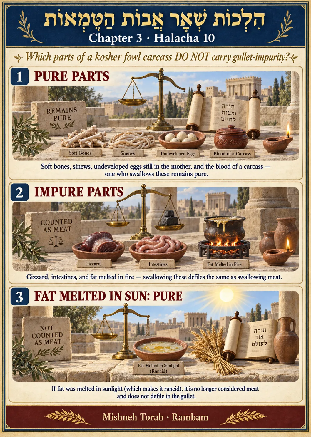 Infographic for halacha 3:10