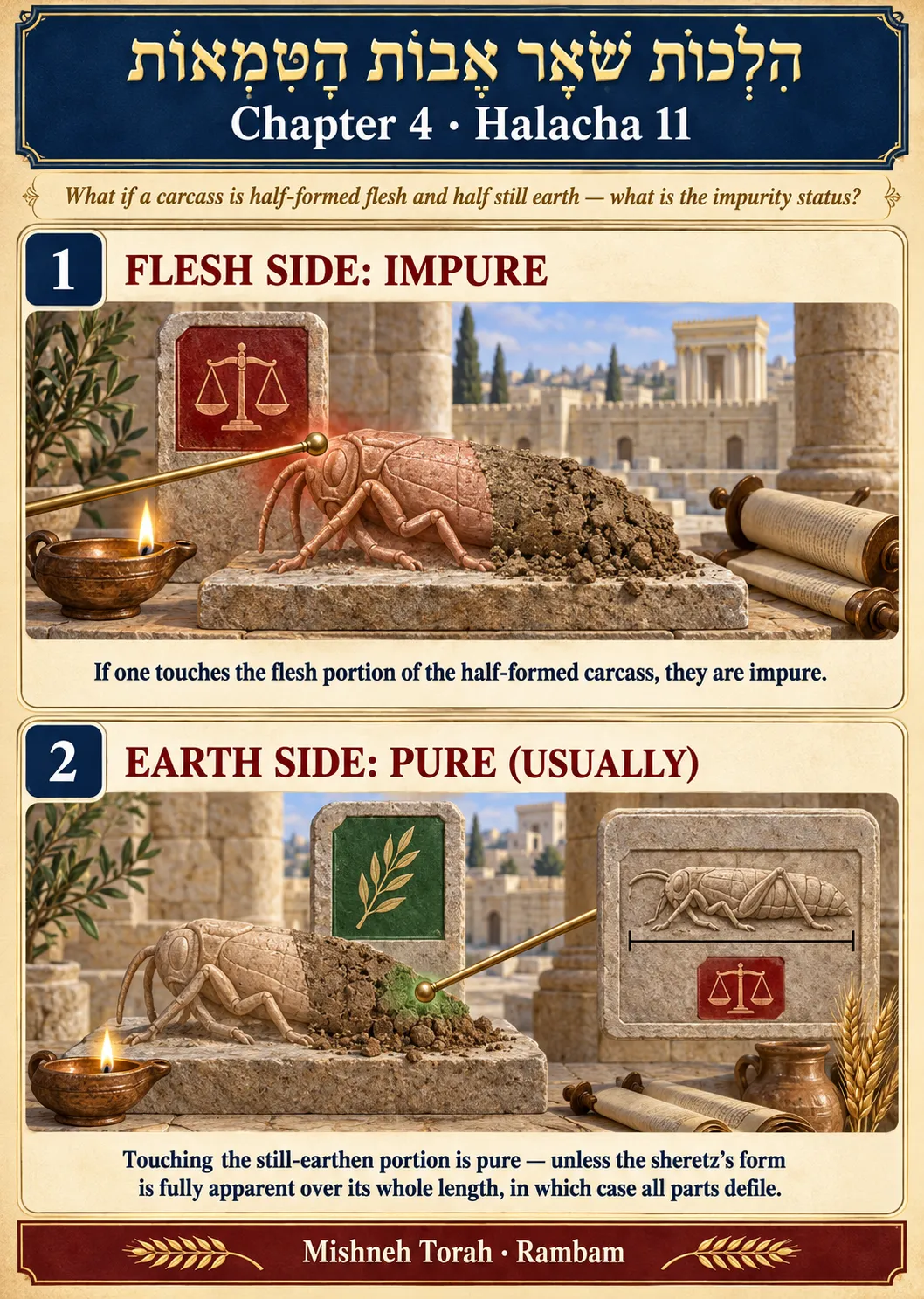 Infographic for halacha 4:11