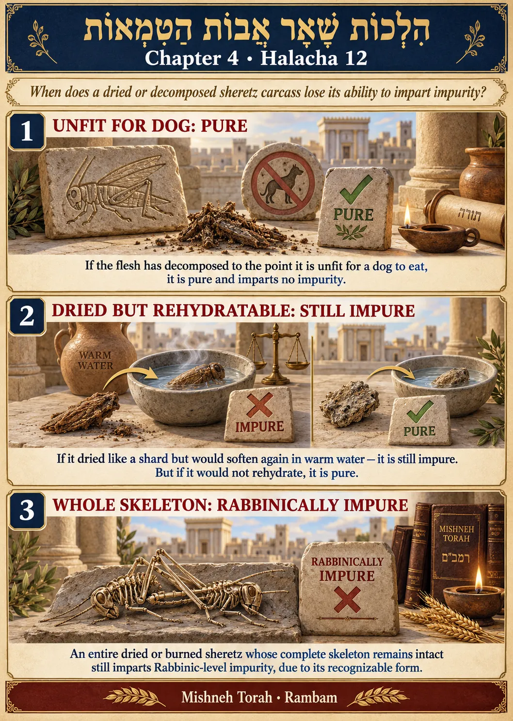 Infographic for halacha 4:12