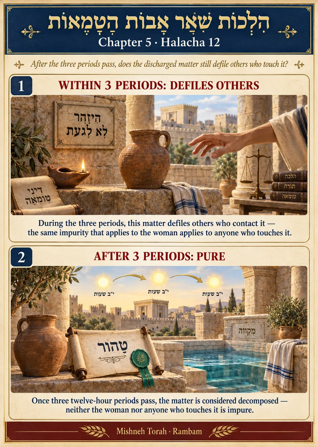 Infographic for halacha 5:12