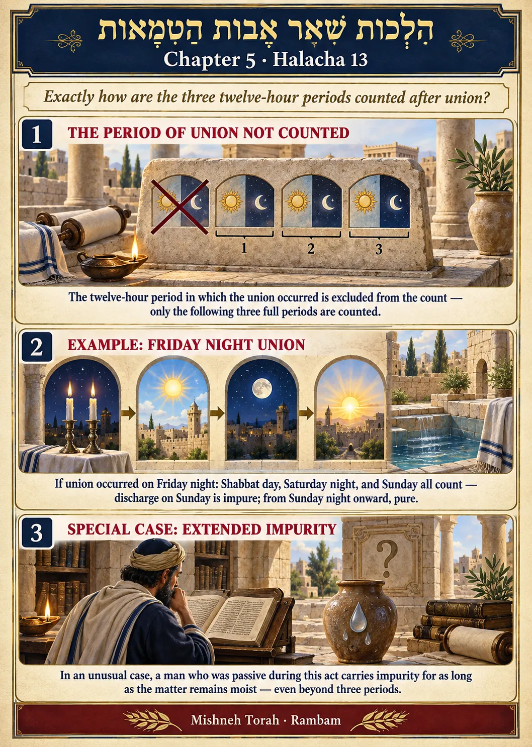 Infographic for halacha 5:13