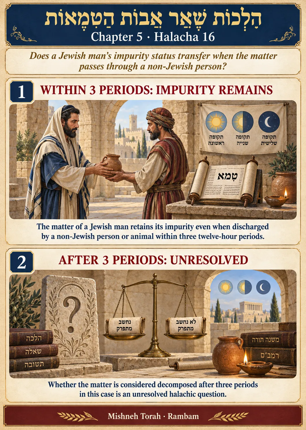 Infographic for halacha 5:16