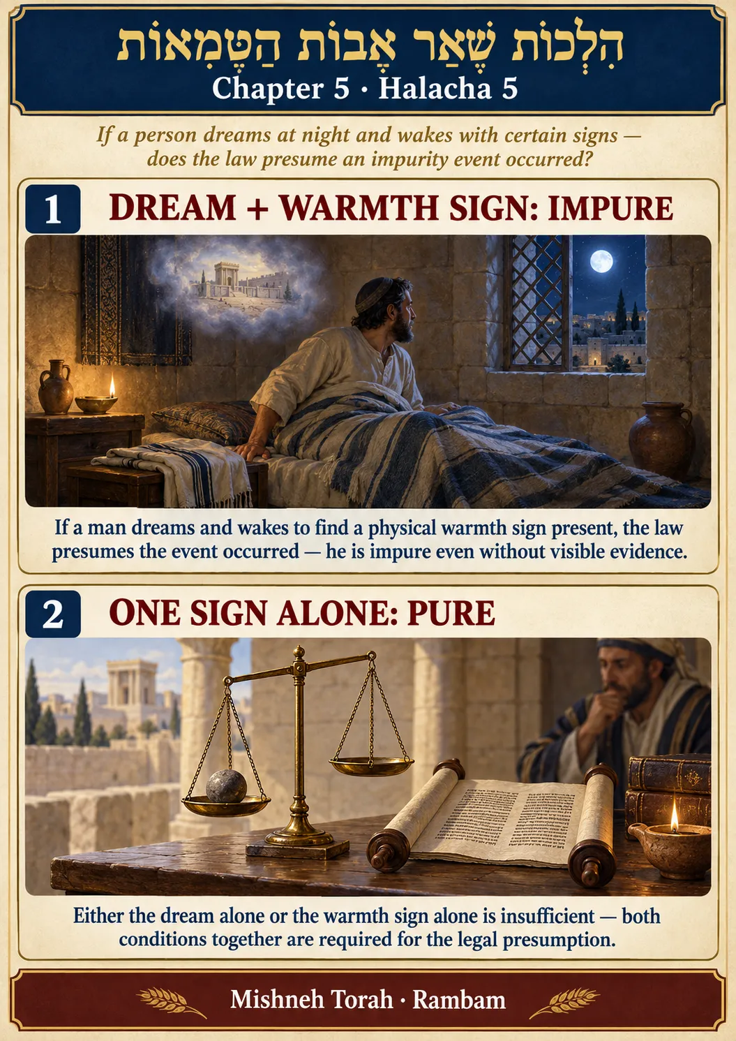 Infographic for halacha 5:5