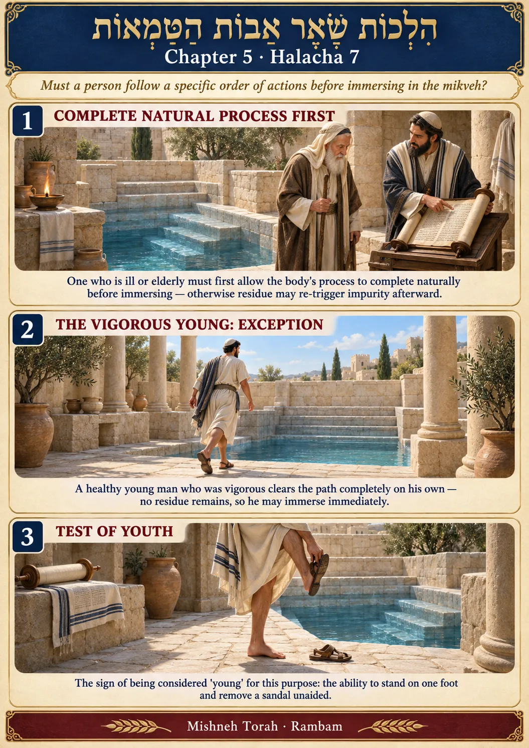 Infographic for halacha 5:7