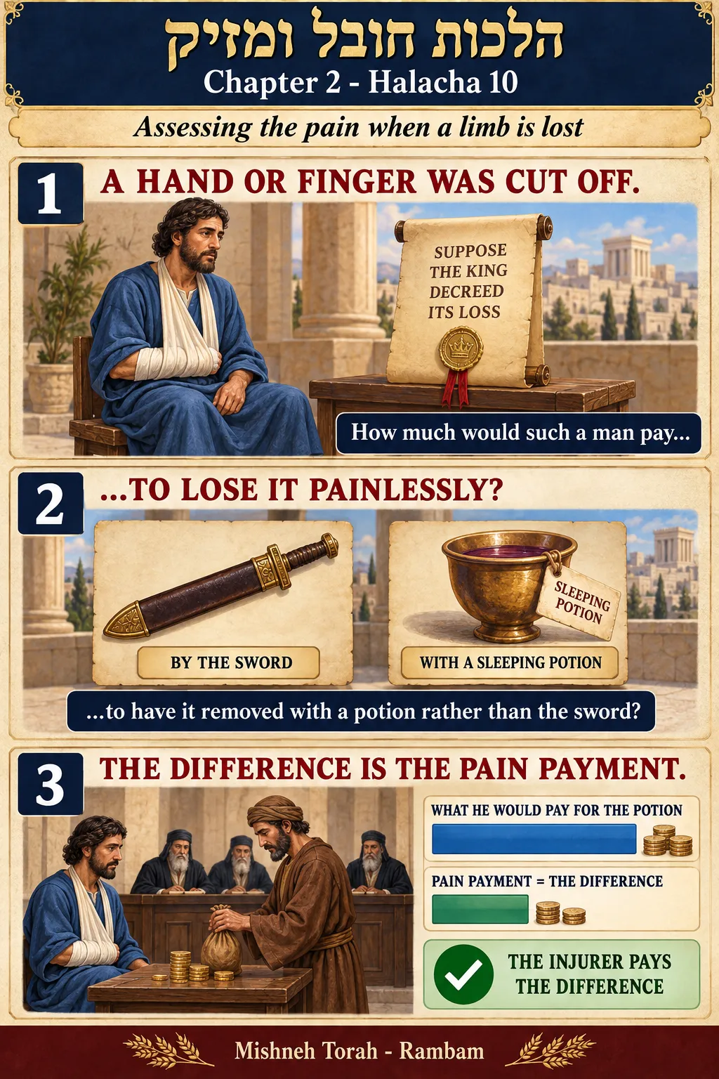 Infographic for halacha 2:10