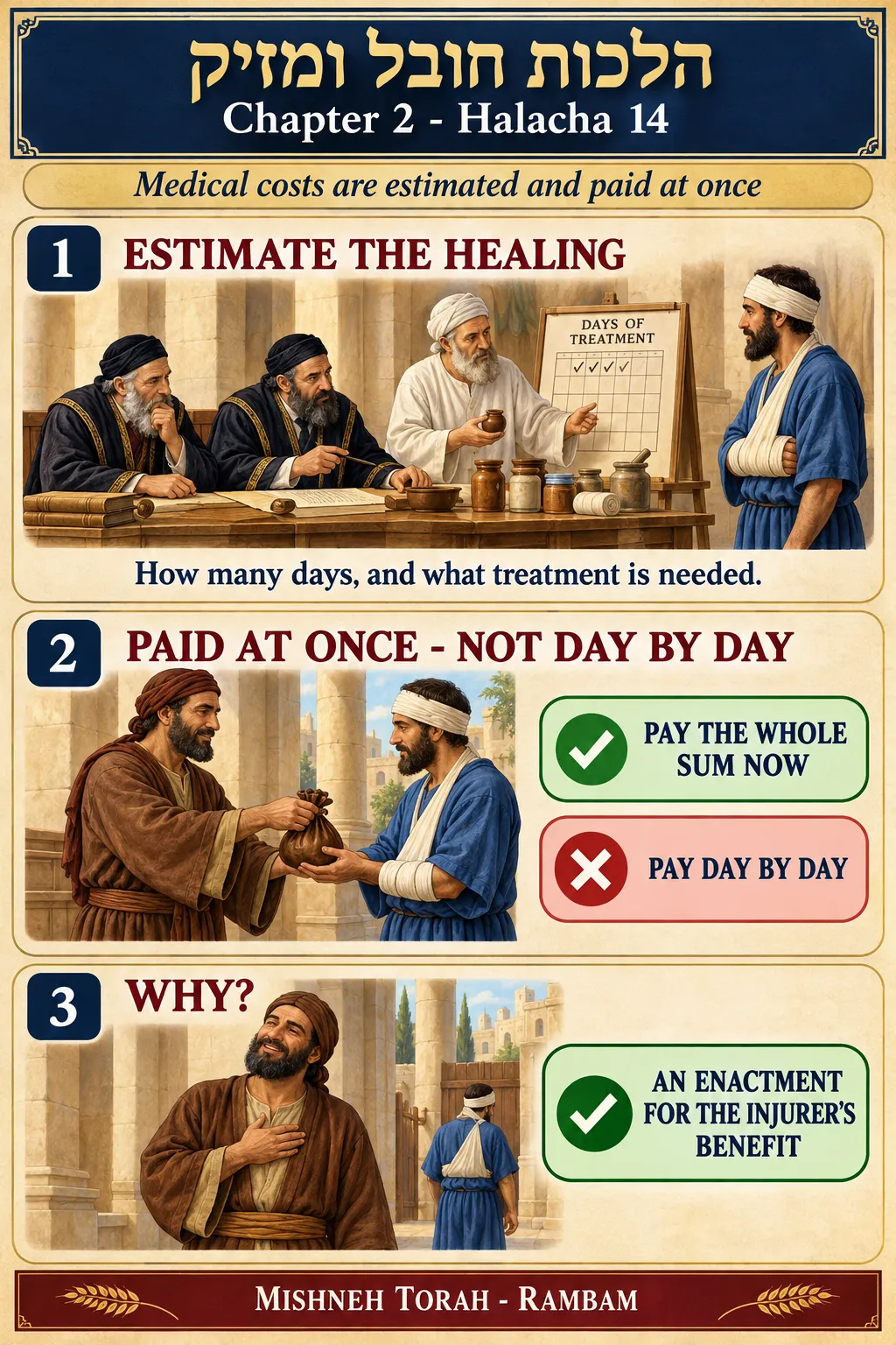 Infographic for halacha 2:14