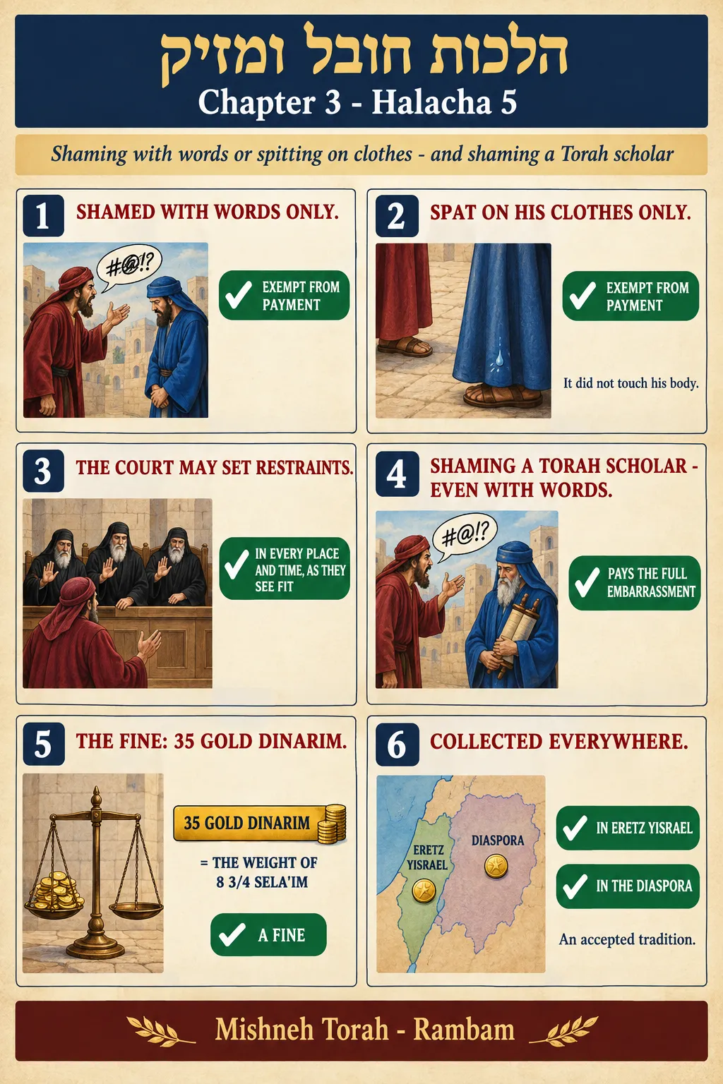 Infographic for halacha 3:5