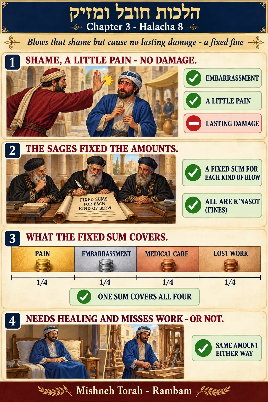 Infographic for halacha 3:8