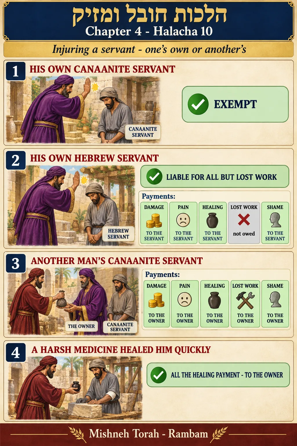 Infographic for halacha 4:10
