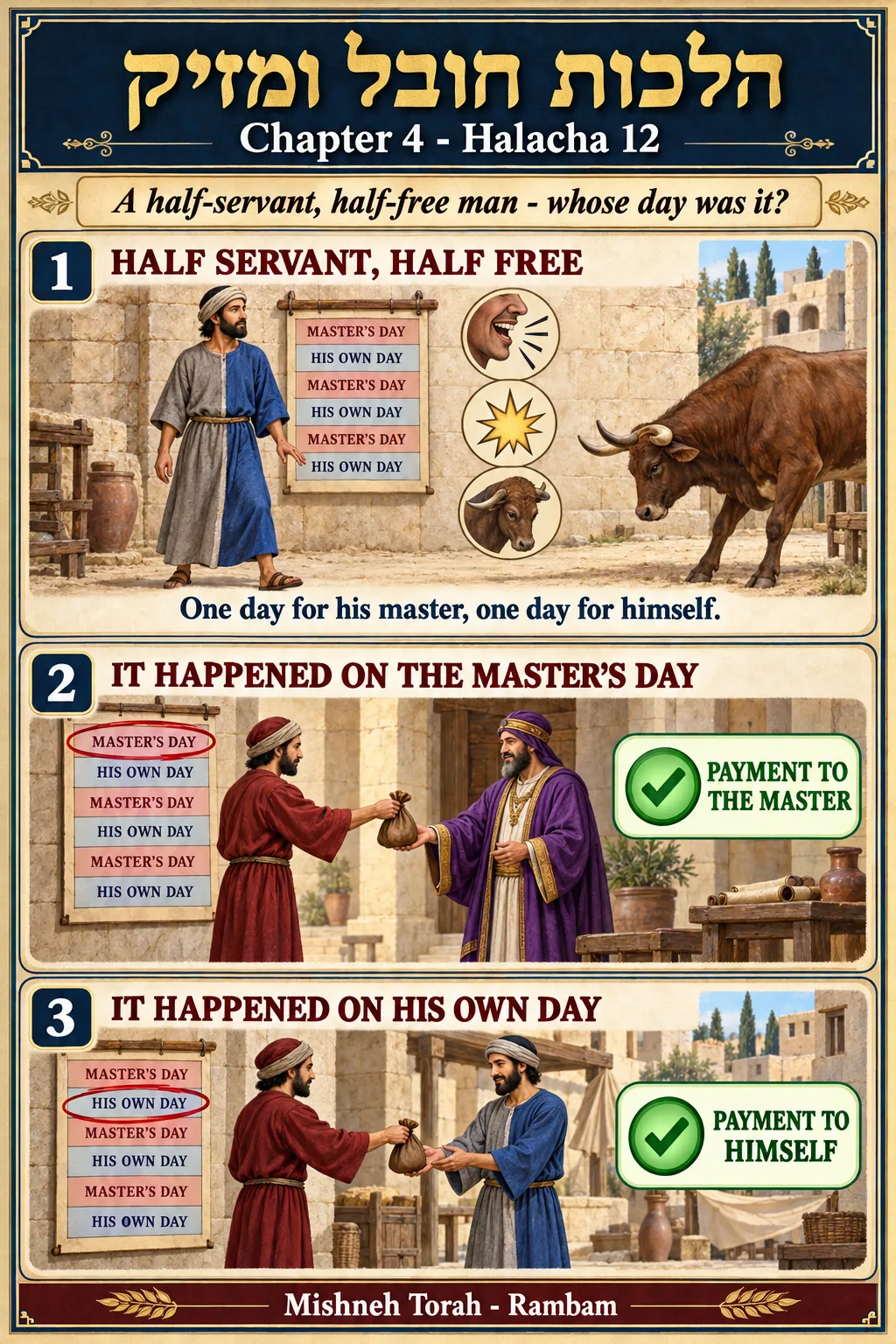 Infographic for halacha 4:12
