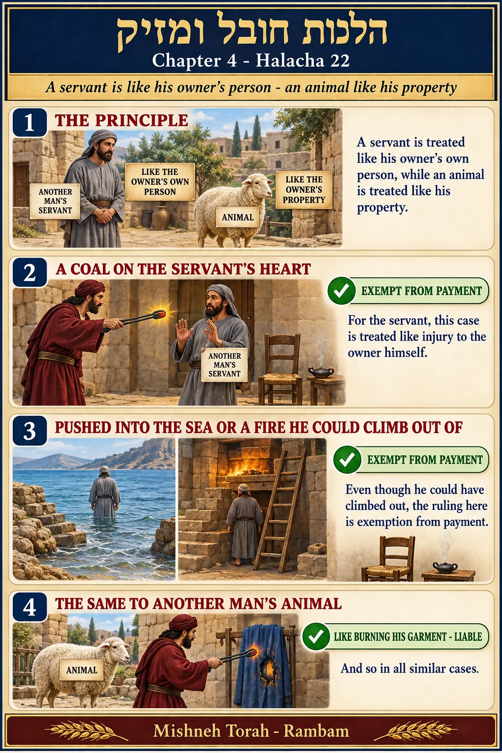 Infographic for halacha 4:22