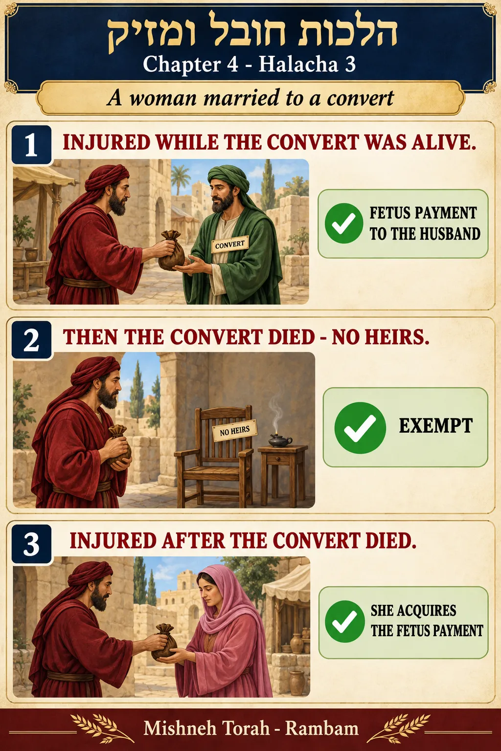 Infographic for halacha 4:3