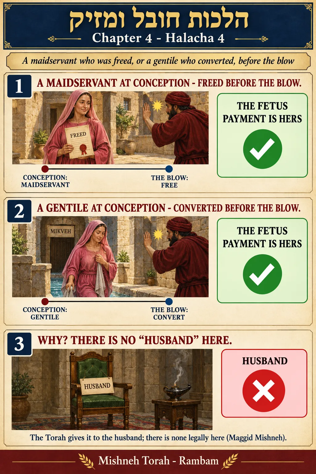 Infographic for halacha 4:4