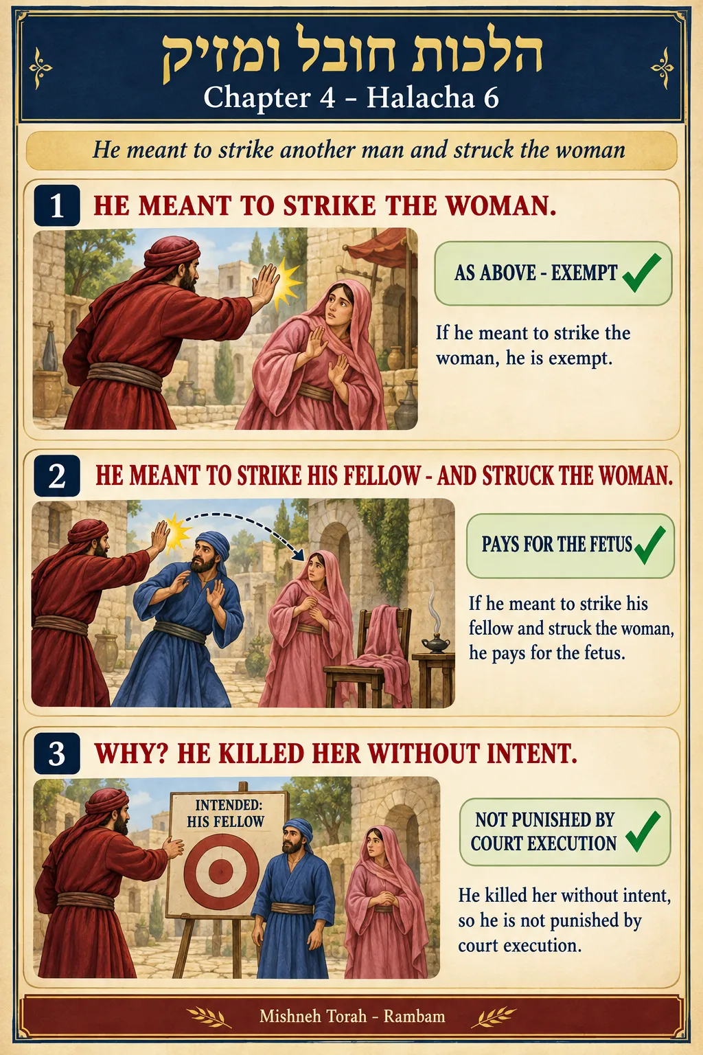 Infographic for halacha 4:6