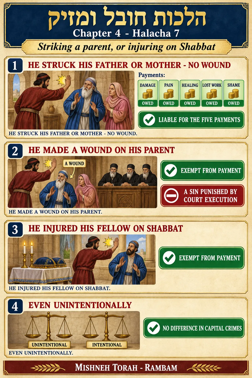 Infographic for halacha 4:7
