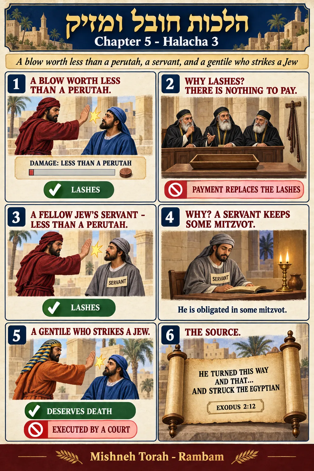 Infographic for halacha 5:3