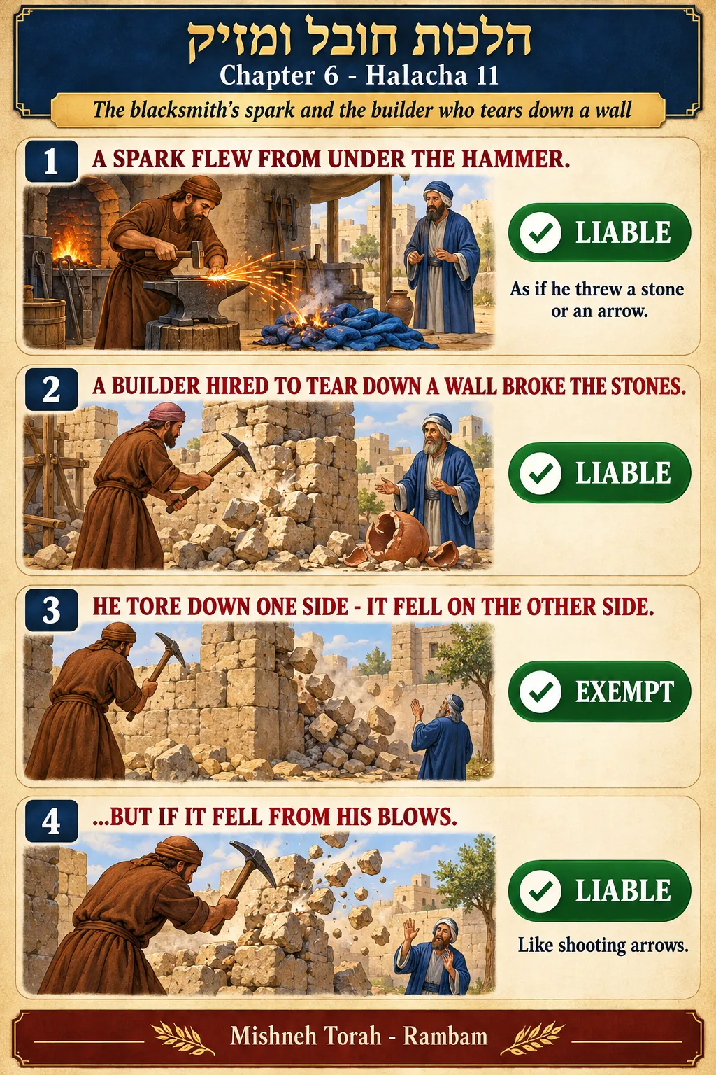 Infographic for halacha 6:11