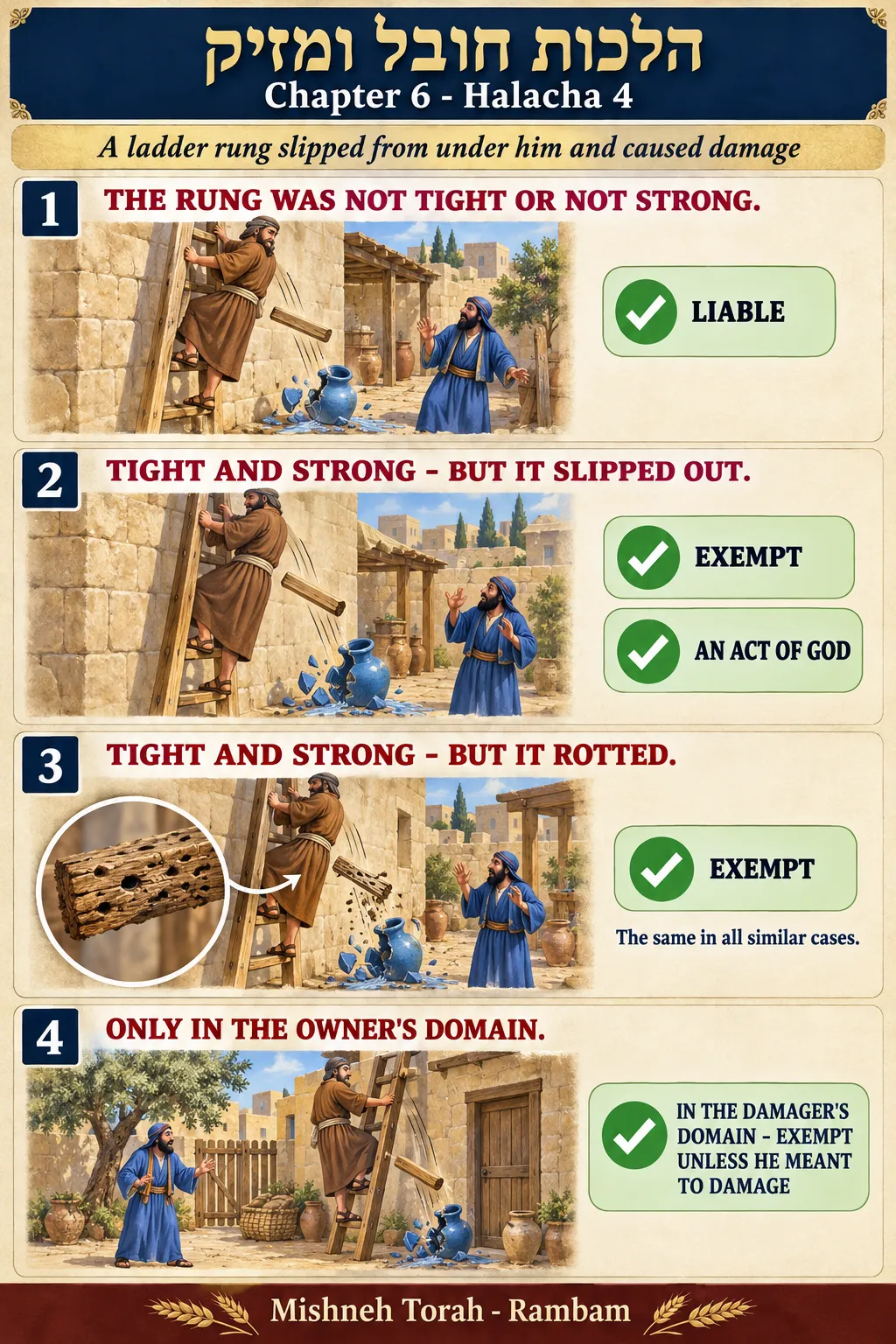 Infographic for halacha 6:4
