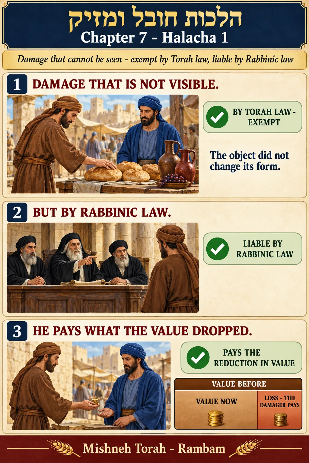 Infographic for halacha 7:1
