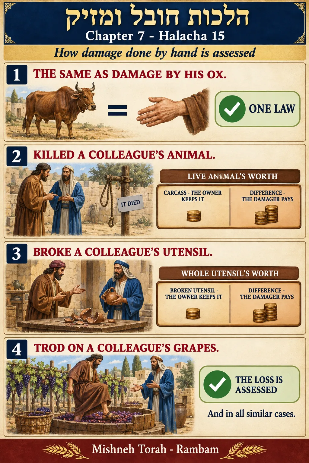 Infographic for halacha 7:15