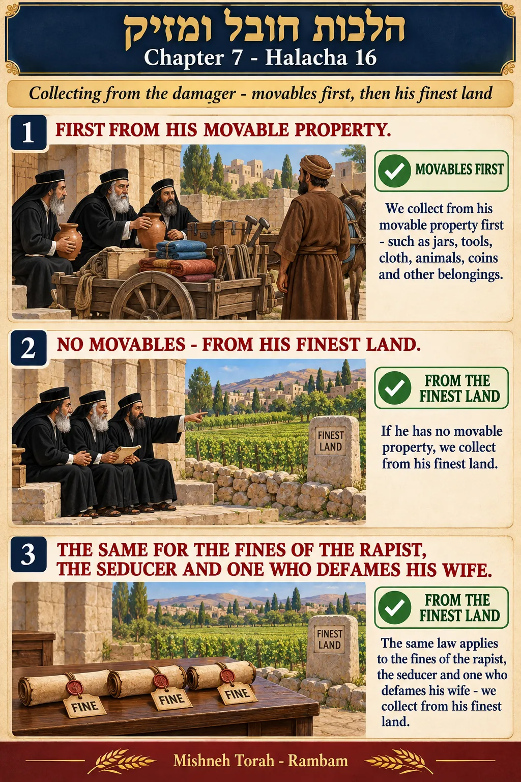 Infographic for halacha 7:16