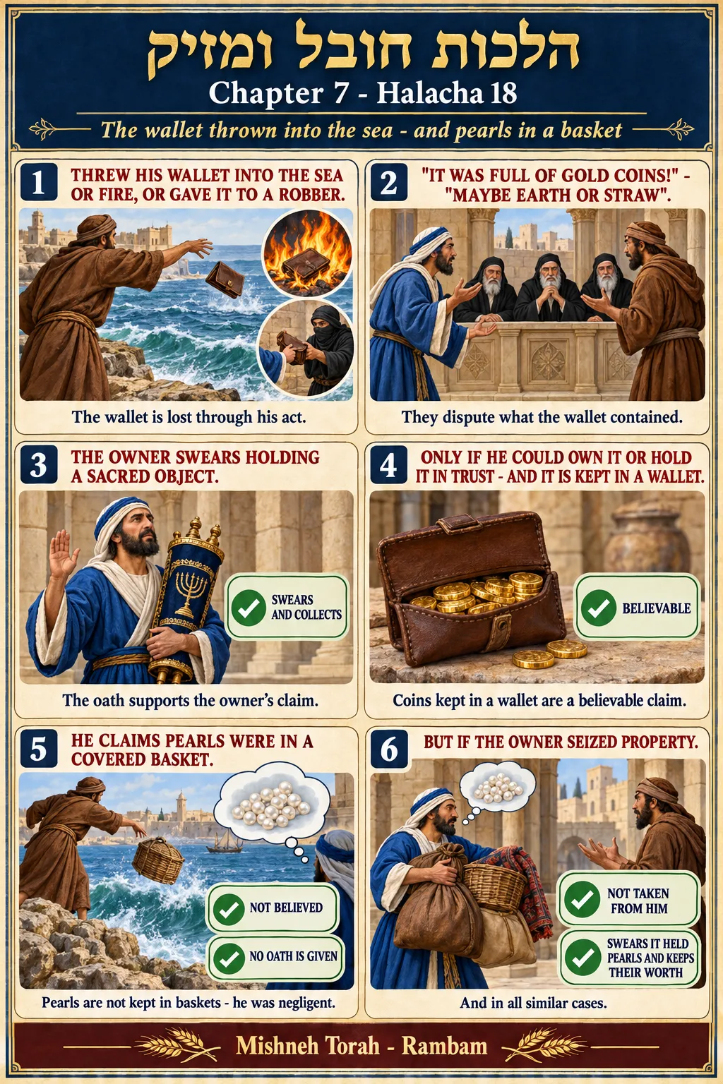 Infographic for halacha 7:18
