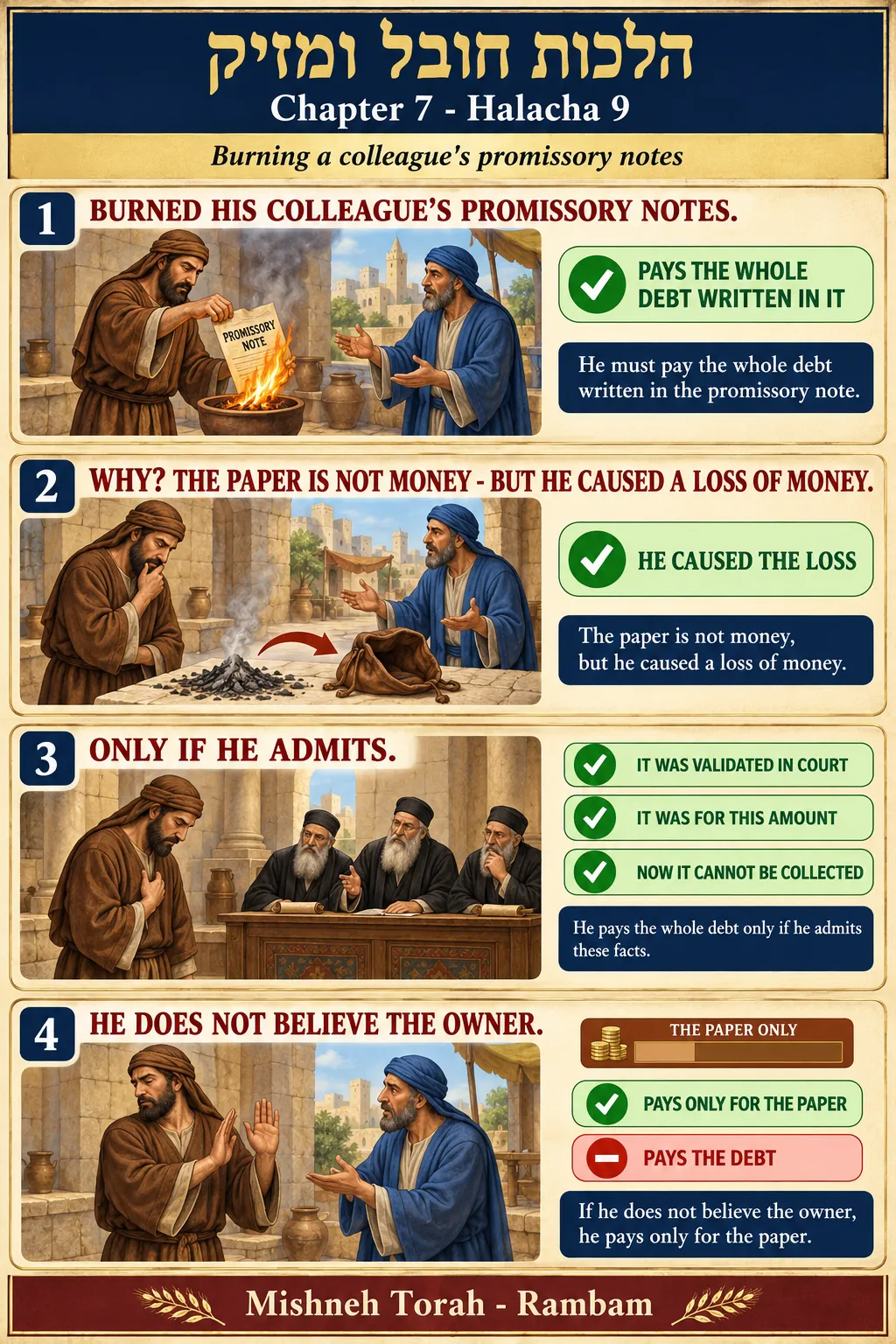 Infographic for halacha 7:9