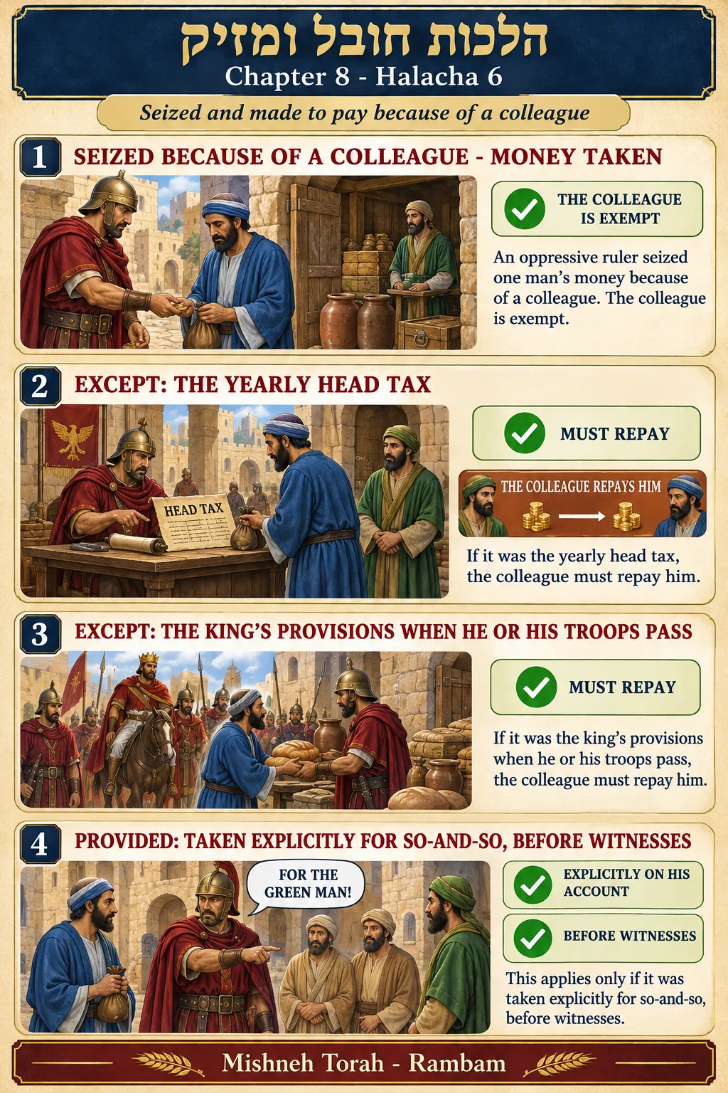 Infographic for halacha 8:6