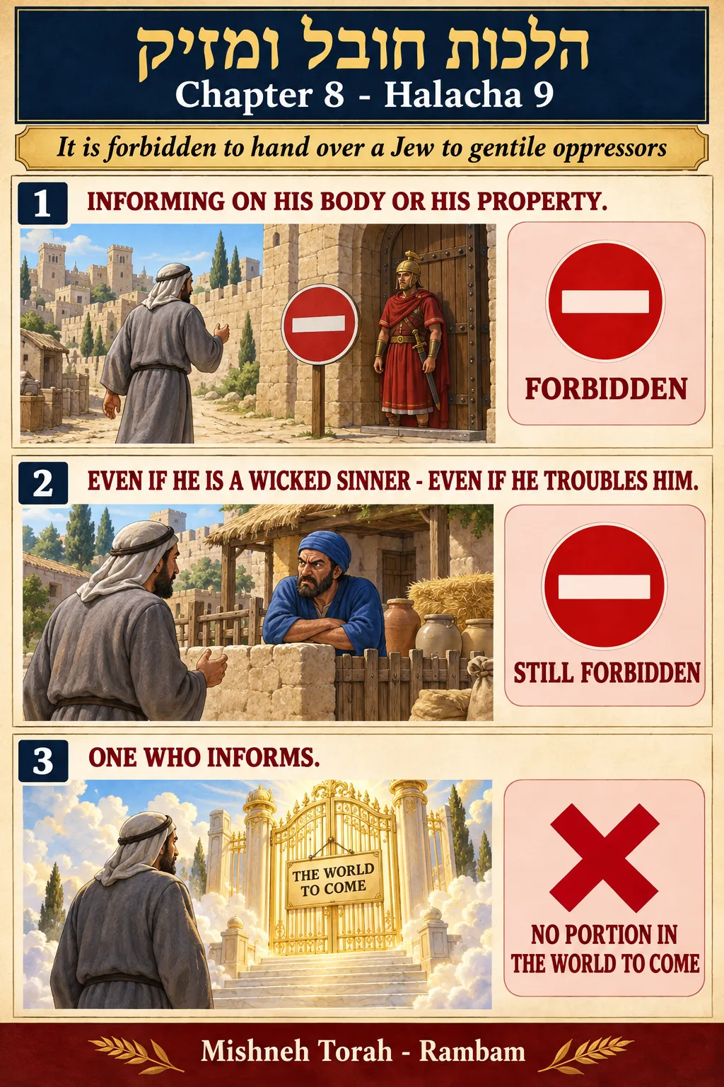Infographic for halacha 8:9