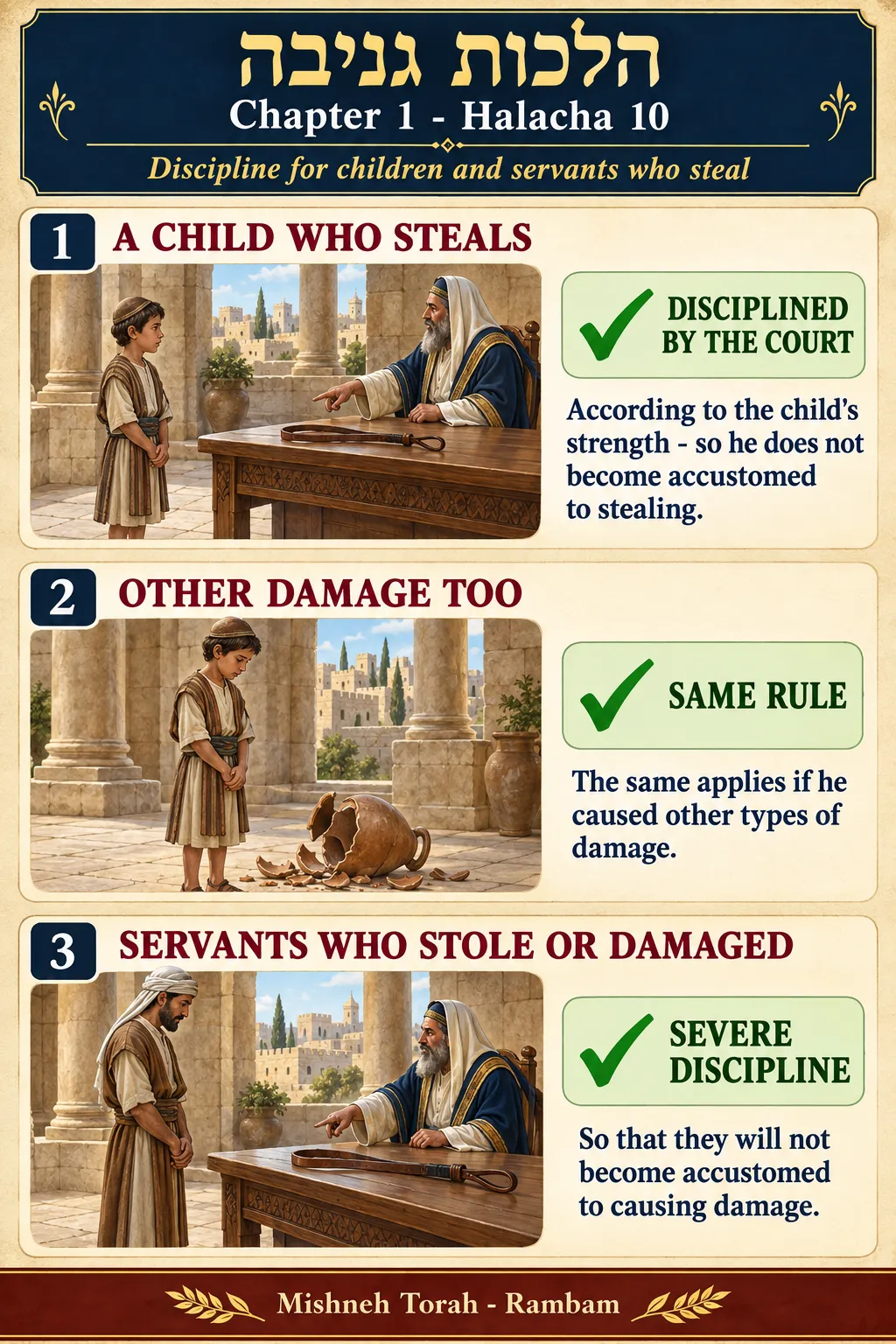 Infographic for halacha 1:10
