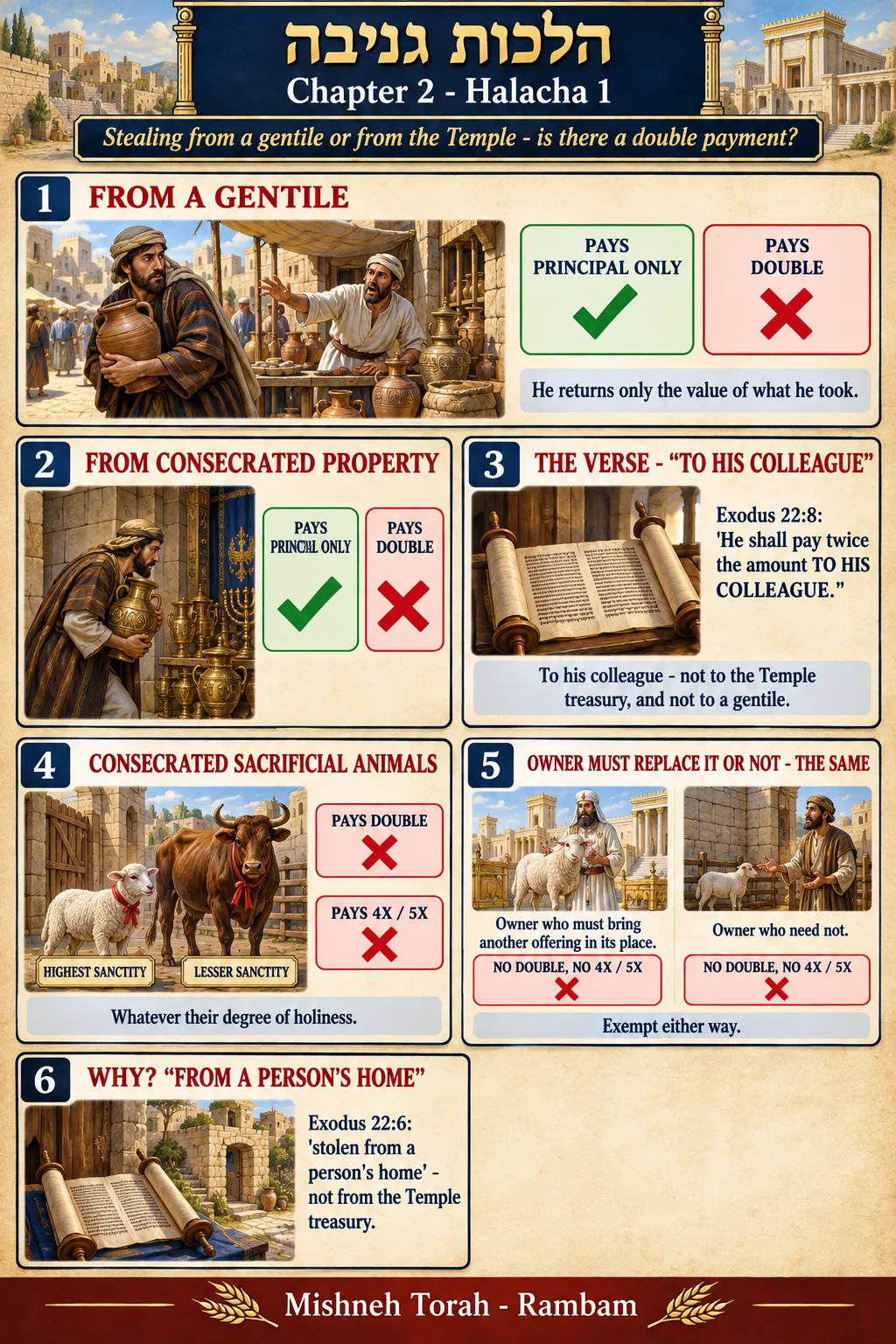 Infographic for halacha 2:1
