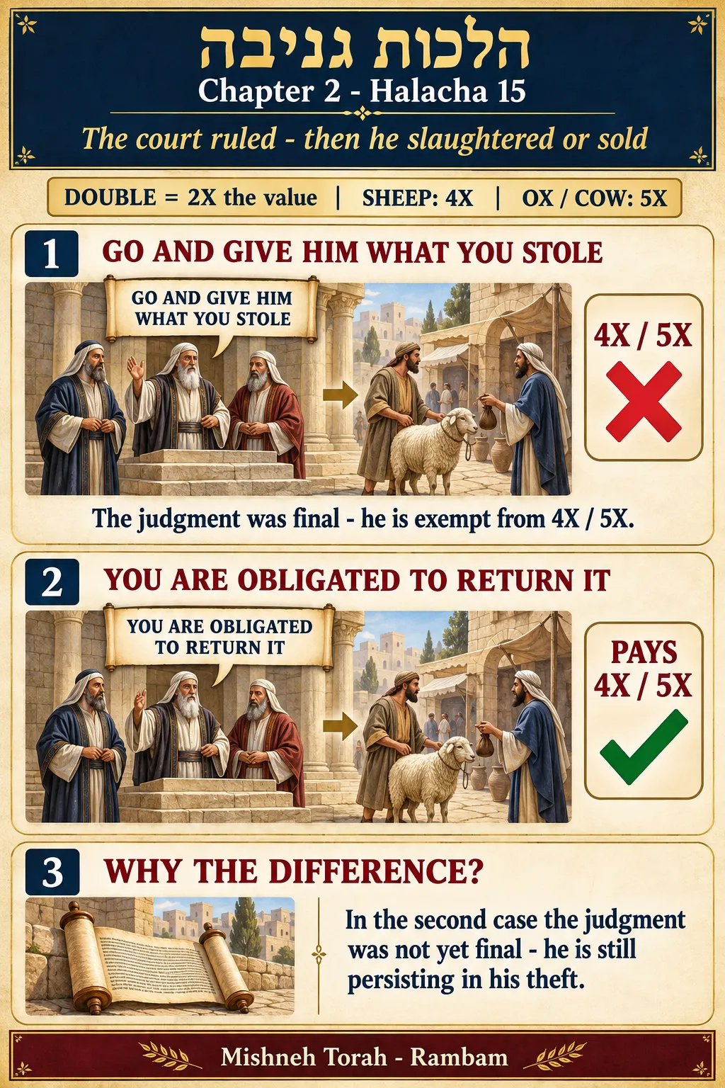 Infographic for halacha 2:15