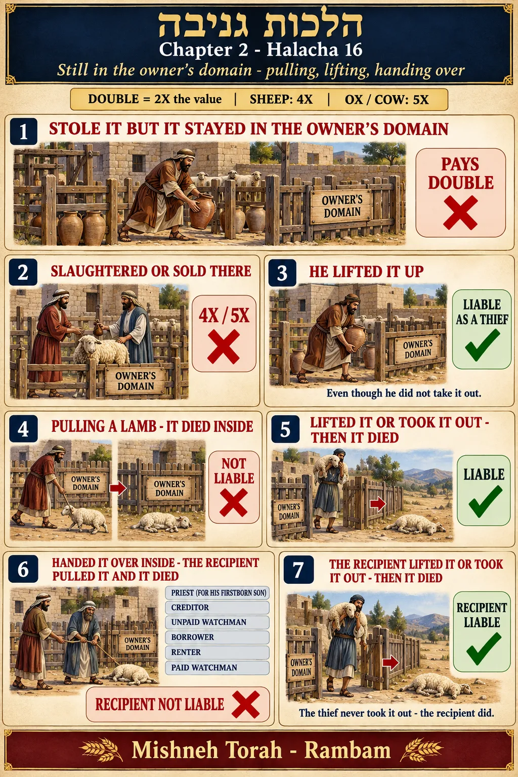 Infographic for halacha 2:16