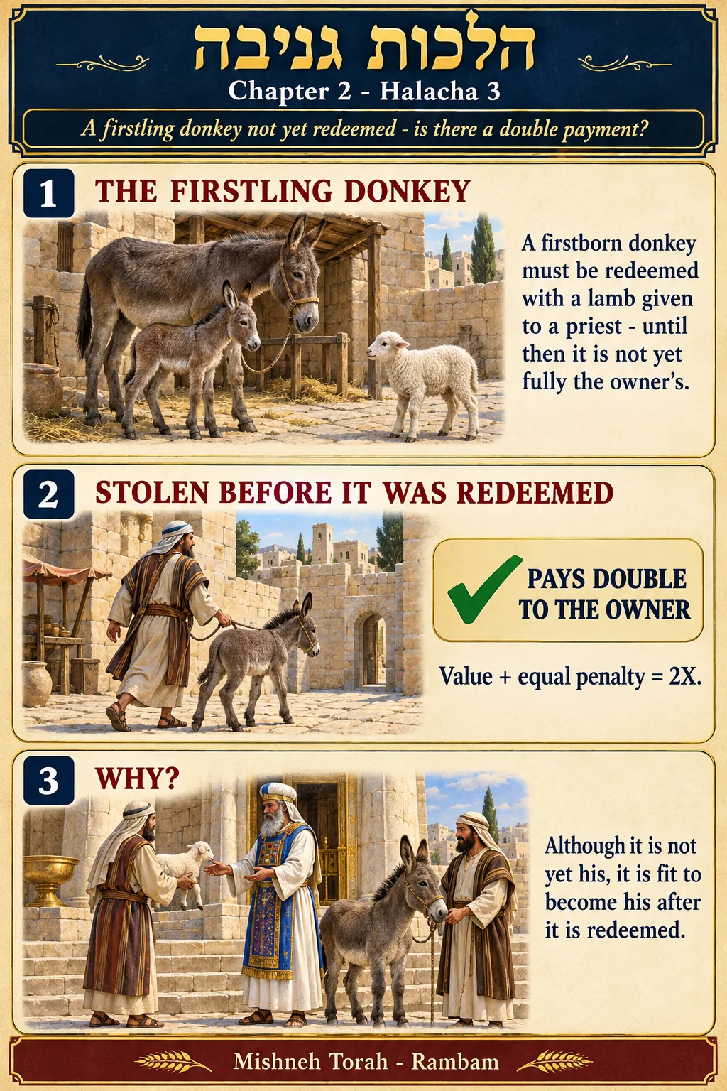 Infographic for halacha 2:3
