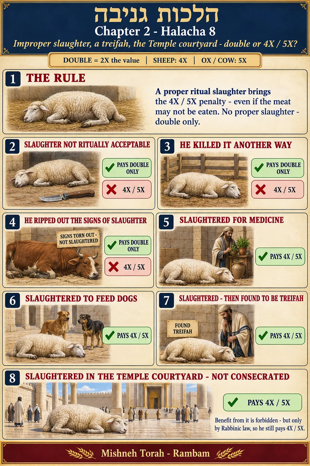 Infographic for halacha 2:8