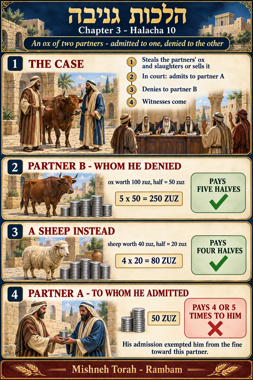 Infographic for halacha 3:10