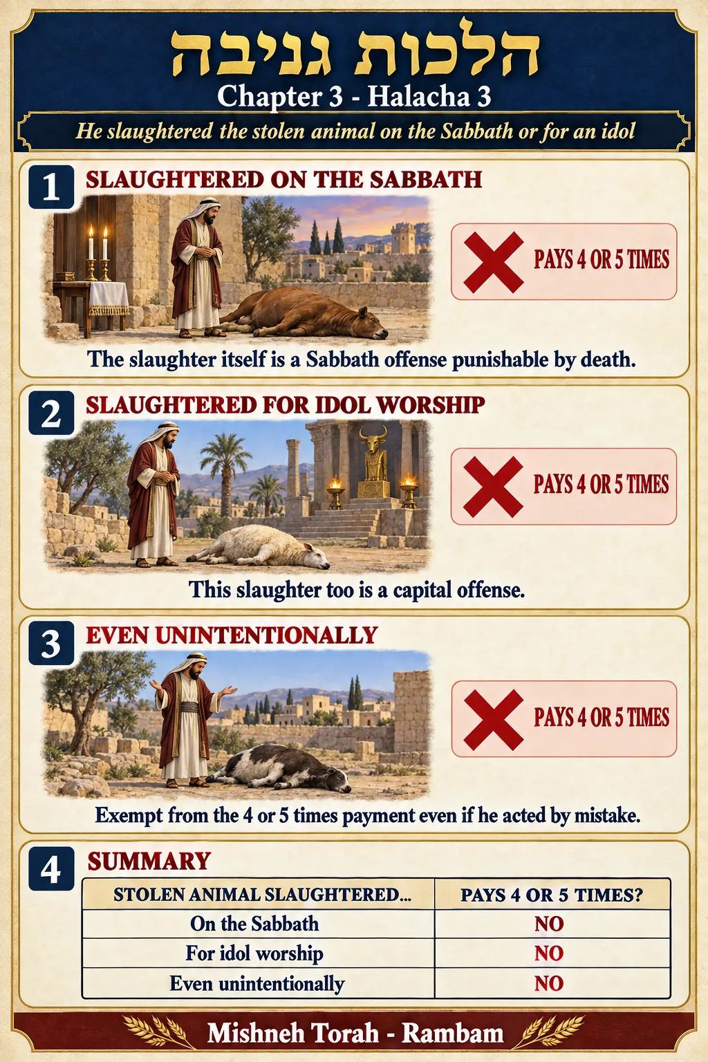 Infographic for halacha 3:3