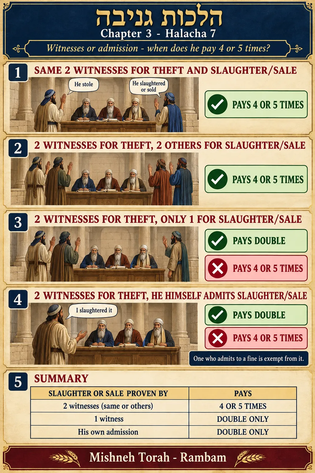 Infographic for halacha 3:7