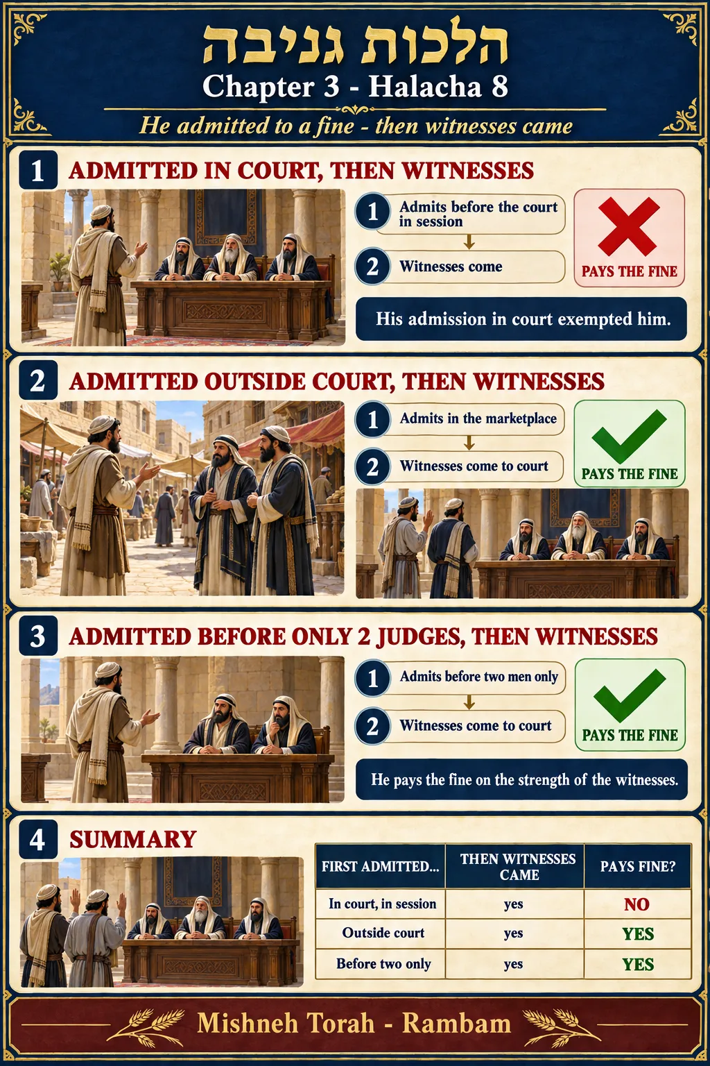 Infographic for halacha 3:8