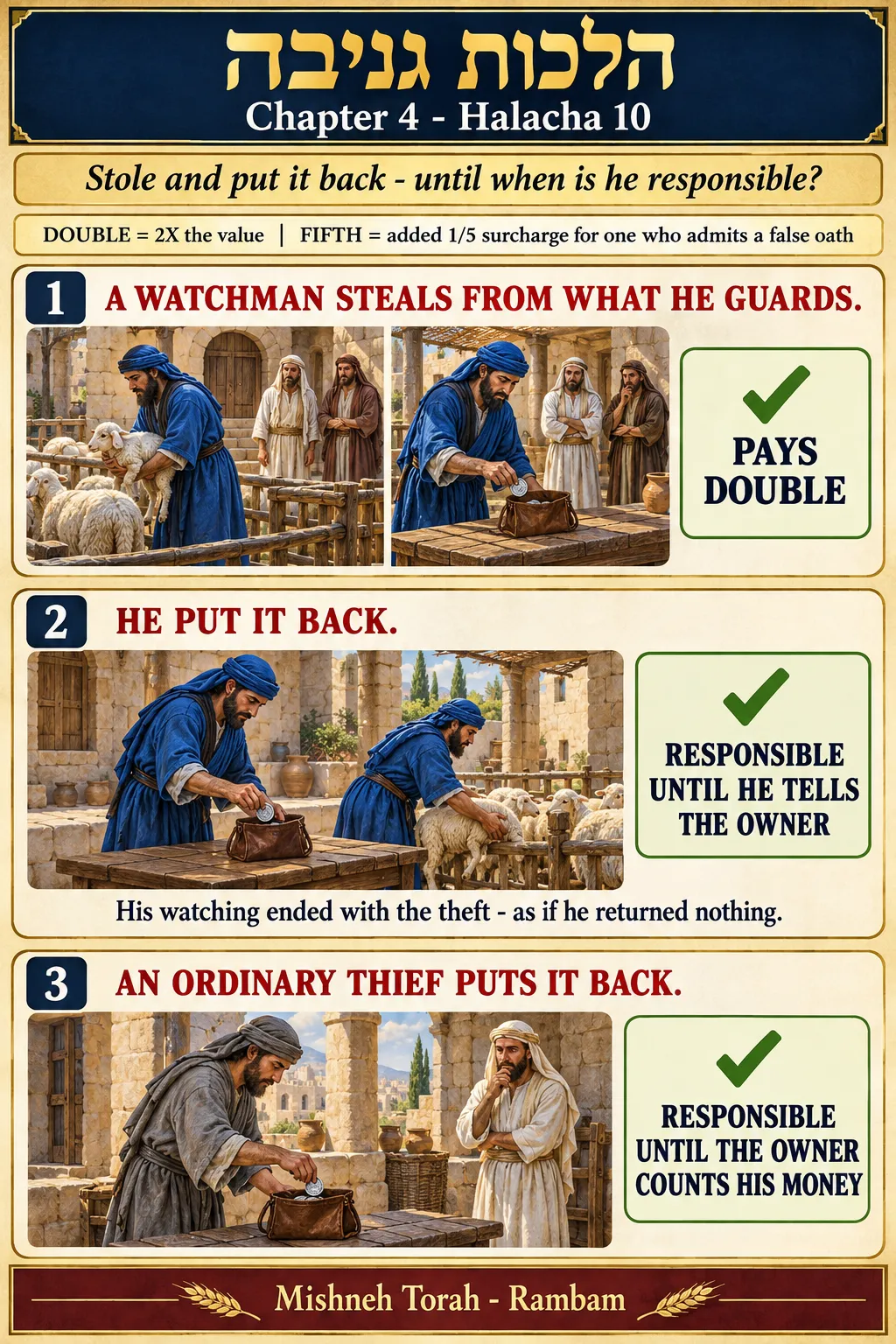 Infographic for halacha 4:10