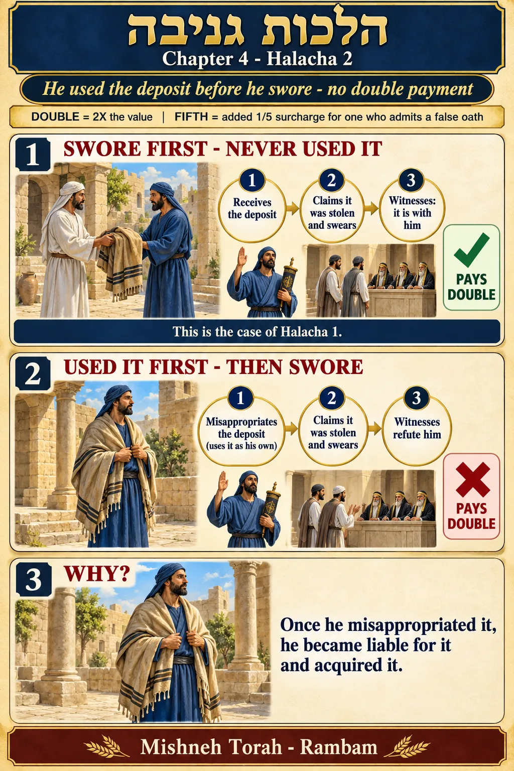 Infographic for halacha 4:2