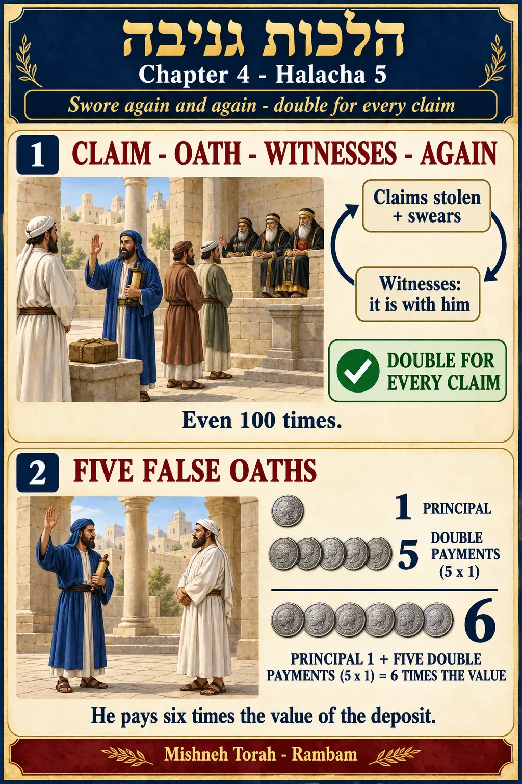 Infographic for halacha 4:5