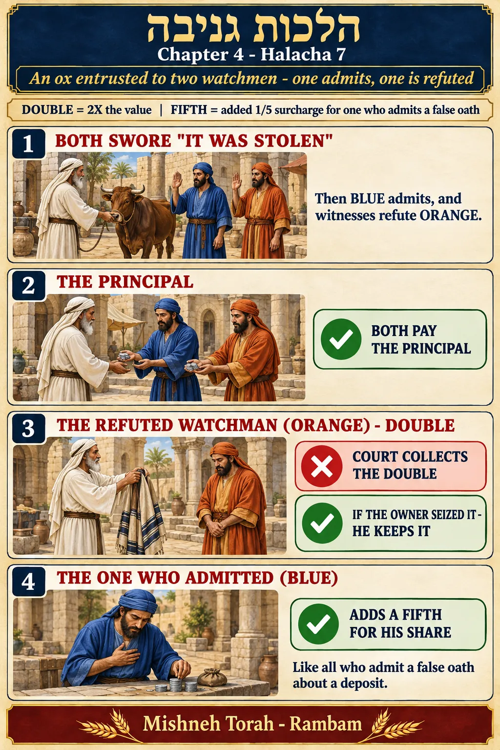 Infographic for halacha 4:7