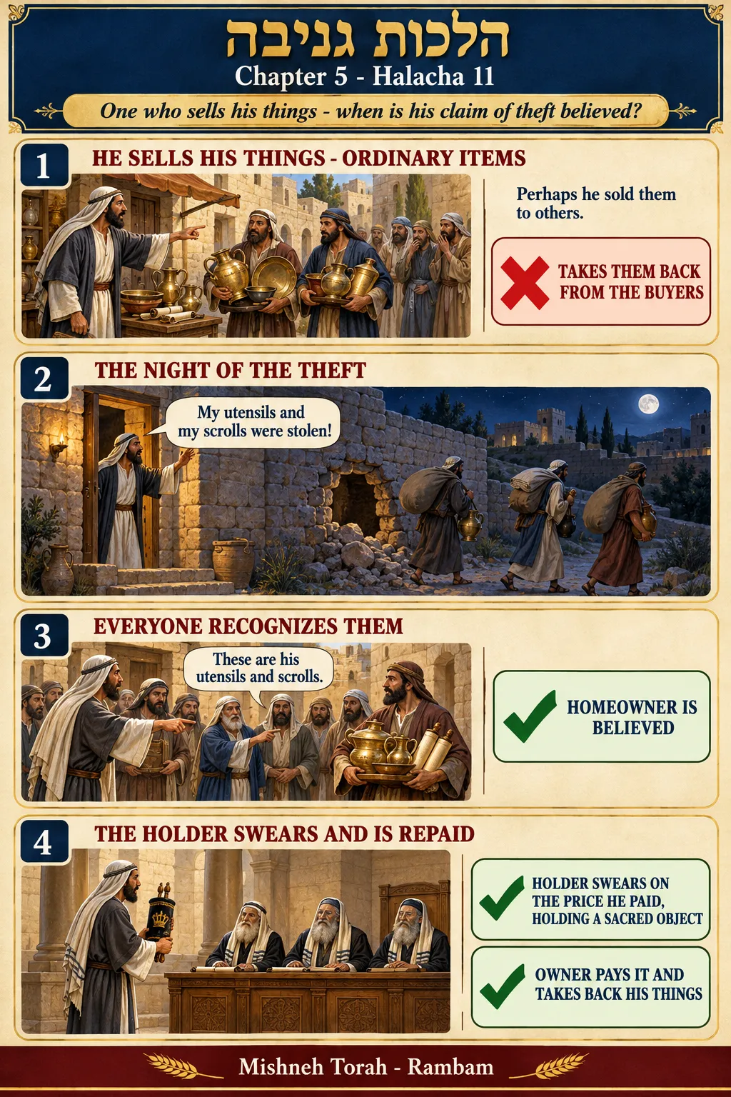 Infographic for halacha 5:11