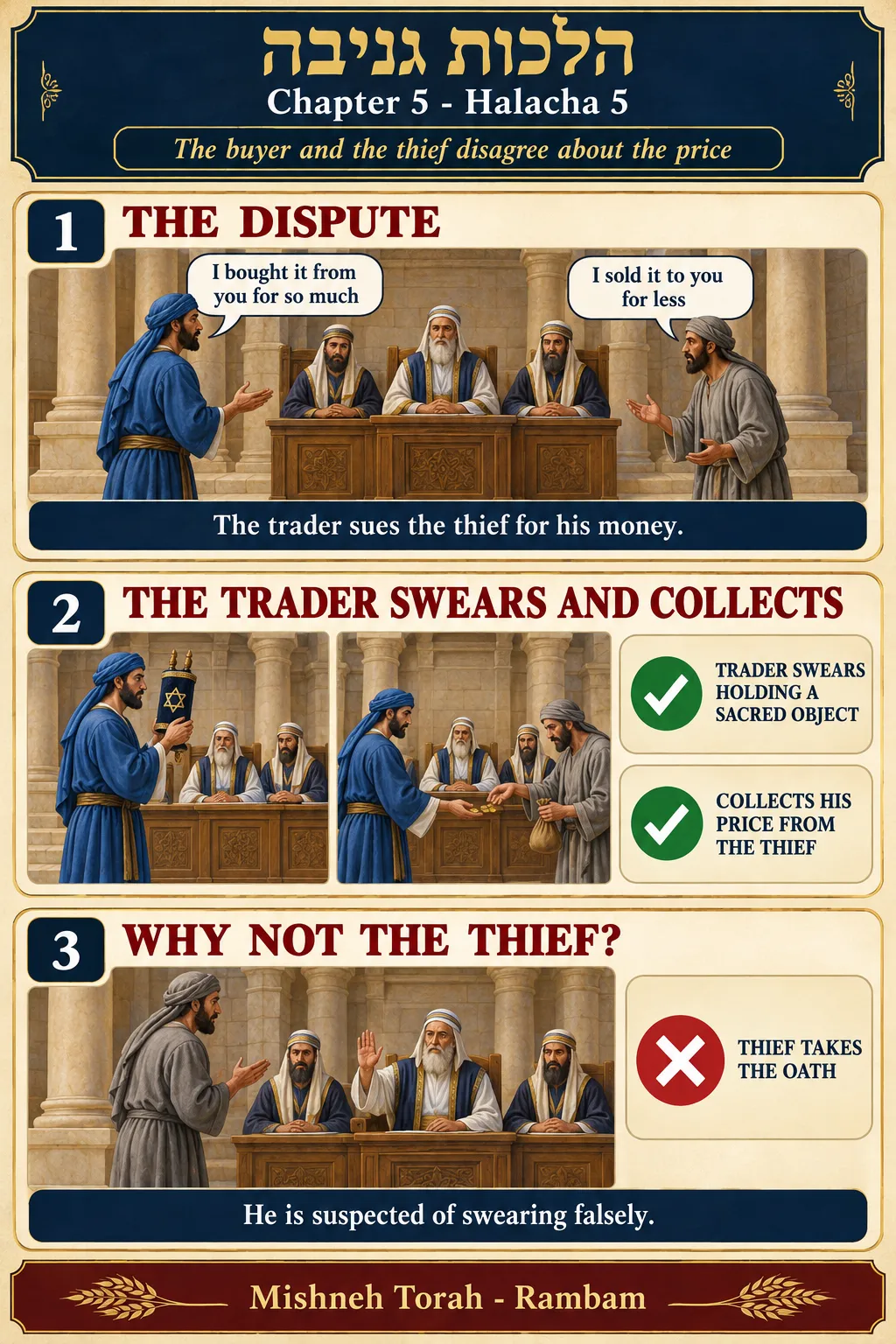Infographic for halacha 5:5