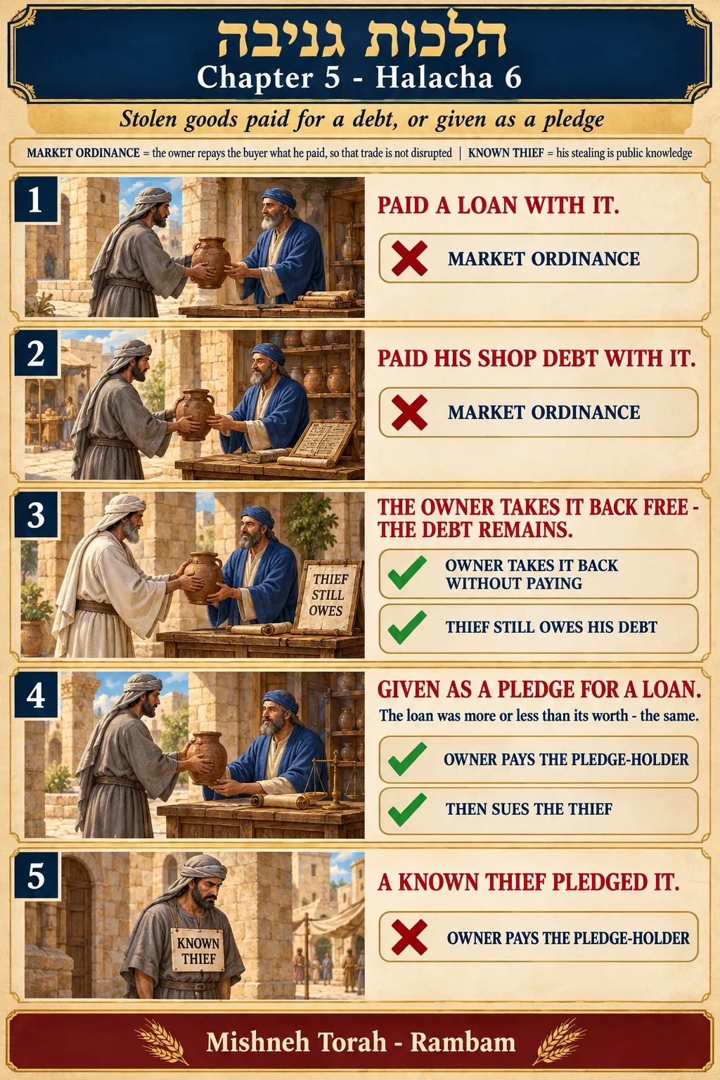 Infographic for halacha 5:6