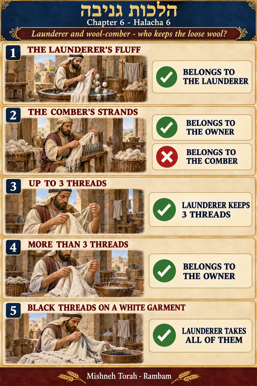 Infographic for halacha 6:6
