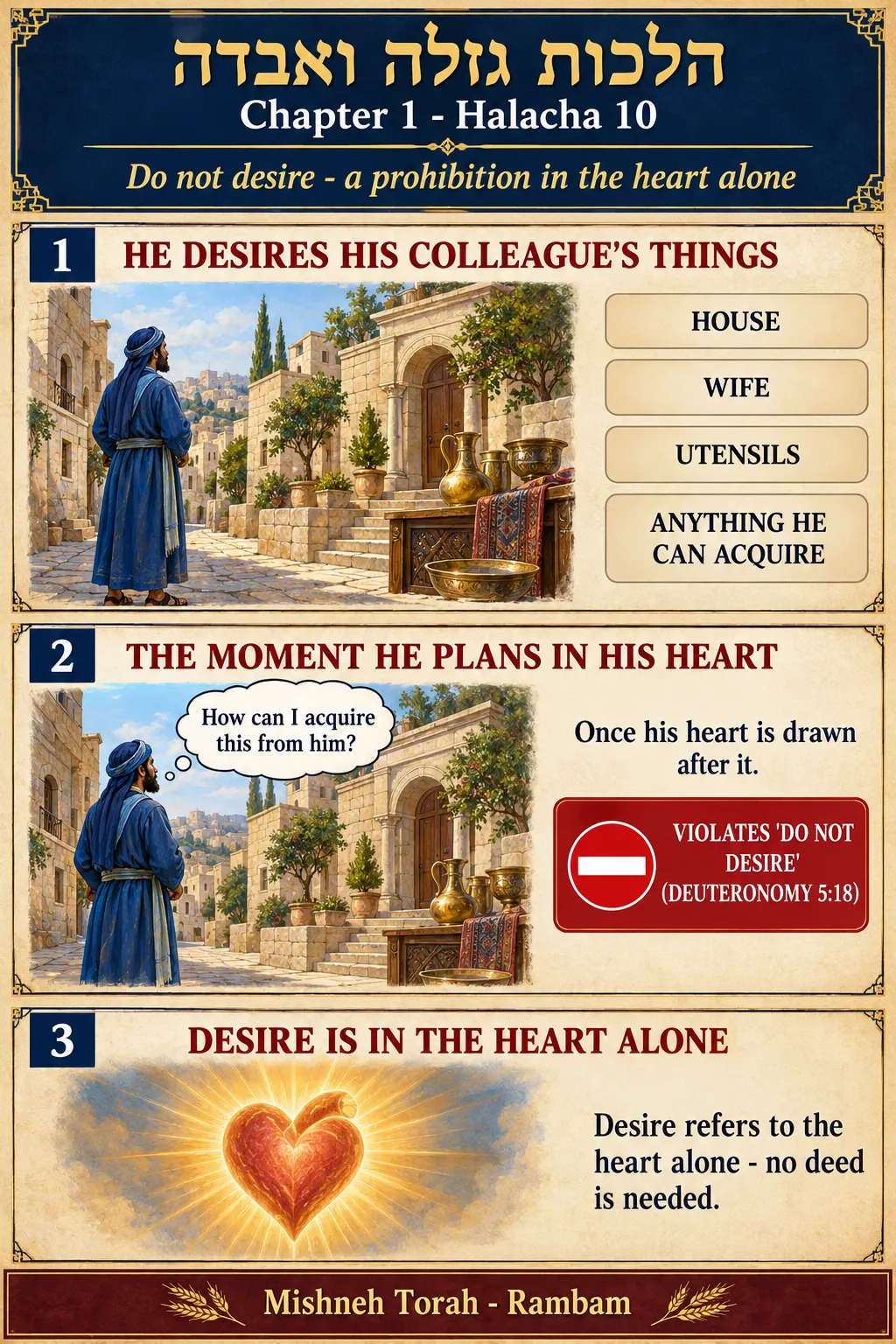 Infographic for halacha 1:10