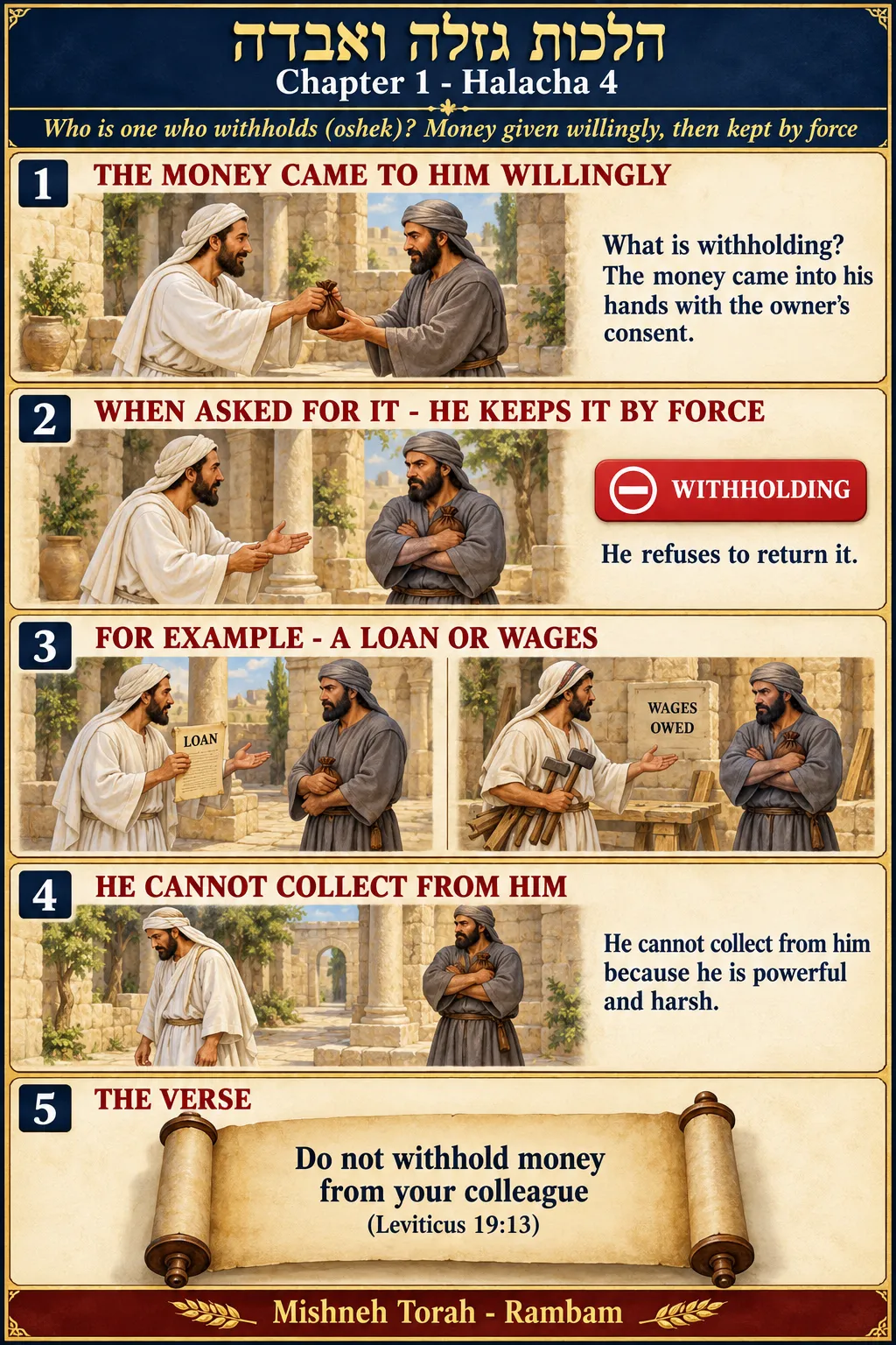 Infographic for halacha 1:4