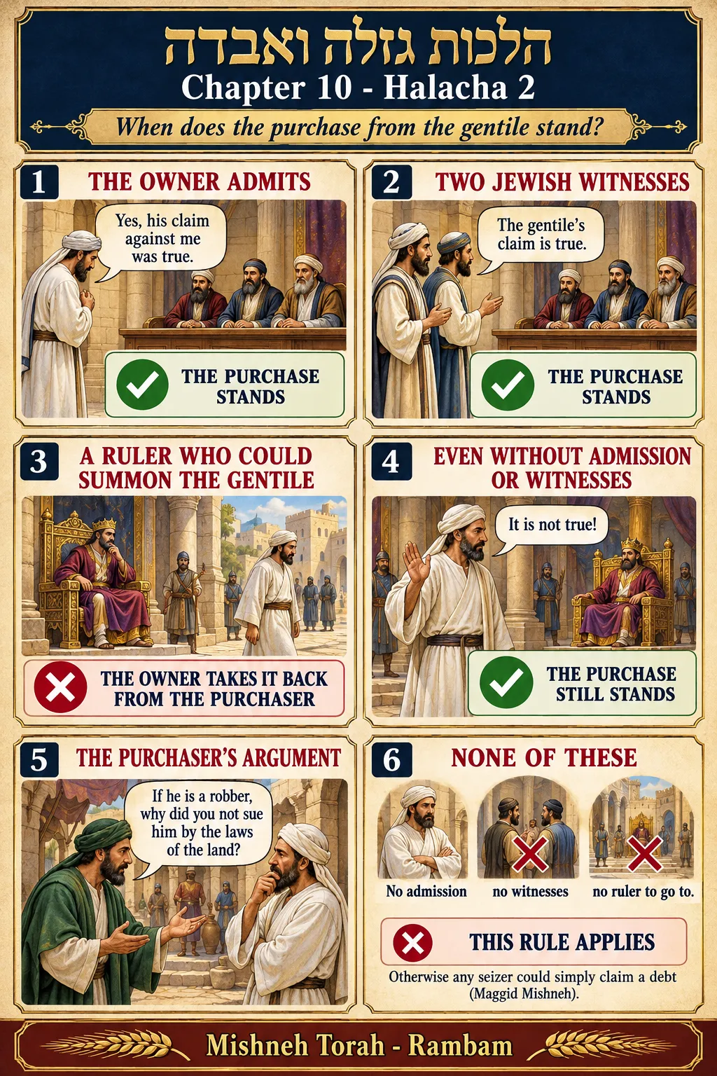 Infographic for halacha 10:2